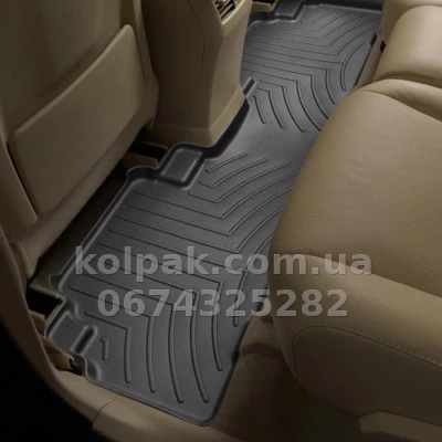 Килимки в салон Lexus RX 2009-, з бортиком, задні, чорні, Weathertech 442292 Килимки в салон Lexus RX 2009-, з бортиком, задні, чорні, Weathertech 442292 — фото 2
