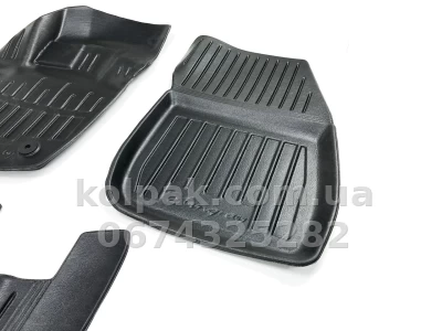 Polyurethane floor mats for Ford Mondeo/Fusion 2015-, 4 pcs, with raised edges, Stingray, 5007055 Polyurethane floor mats for Ford Mondeo/Fusion 2015-, 4 pcs, with raised edges, Stingray, 5007055 β photo 4