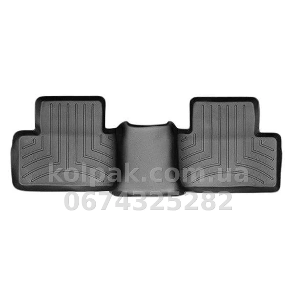 Килимки в салон Mitsubishi ASX 2011-, з бортиком, задні, чорні, Weathertech 441623 Килимки в салон Mitsubishi ASX 2011-, з бортиком, задні, чорні, Weathertech 441623 — фото 1