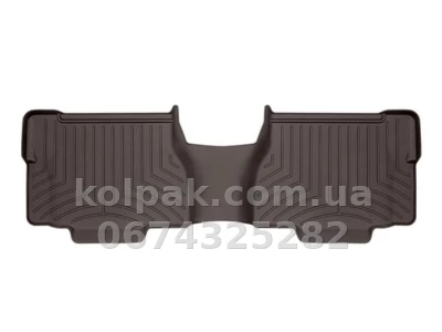 Килимки в салон Toyota Sequoia 2013-, роздільні, задні сидіння, з консоллю, задні, какао, Weathertech 470937IM