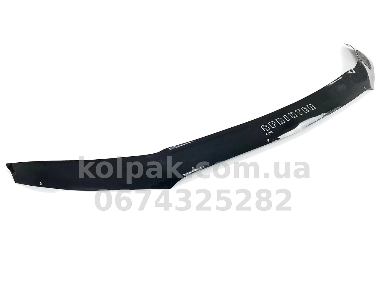 Bonnet deflector for Mercedes-Benz Sprinter (W907) 2018- Vip Tuning MRD12S Bonnet deflector for Mercedes-Benz Sprinter (W907) 2018- Vip Tuning MRD12S β photo 1