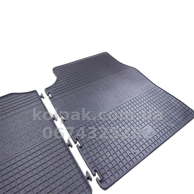 Floor mats for Peugeot Boxer 1994-2006/Citroen Jumper 1994-2006/Fiat Ducato 1994-2006, 2 pcs, Polytep, 34689 — photo 4
