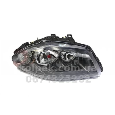 Передня права фара Seat Ibiza/Cordoba 2002-2008, H7/H3, електричне регулювання, Depo, 445-1115R-LD-EM Передня права фара Seat Ibiza/Cordoba 2002-2008, H7/H3, електричне регулювання, Depo, 445-1115R-LD-EM