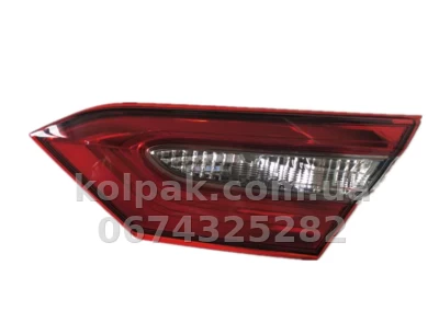 Задній лівий ліхтар Toyota Camry XV70 2017-2021 SE/XSE, без ламп (LED), внутрішній, Depo, 312-1334L-AC8