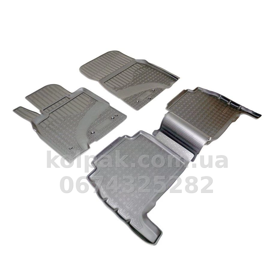 Polyurethane floor mats for Lexus LX570 URJ200 2008-, Norplast, NPA11-C47-500 Polyurethane floor mats for Lexus LX570 URJ200 2008-, Norplast, NPA11-C47-500 β photo 1