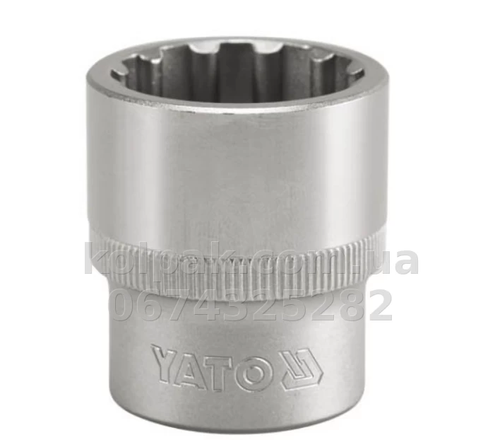 Socket SPLINE 1/2 14 mm Yato YT-1466 Socket SPLINE 1/2 14 mm Yato YT-1466 β photo 1
