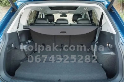 Retractable boot cover for VW Tiguan 2016–2024 Allspace (second generation) — photo 10