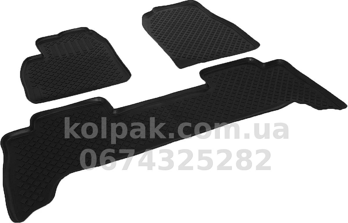 Polyurethane floor mats for Toyota Land Cruiser 100 1998-, L.Locker, 209060101 Polyurethane floor mats for Toyota Land Cruiser 100 1998-, L.Locker, 209060101 β photo 1