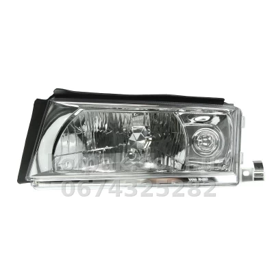 Передня ліва фара Skoda Octavia Tour 2000-2012, H4, електричне регулювання, без птф, Depo, 665-1106L-LDBEM Передня ліва фара Skoda Octavia Tour 2000-2012, H4, електричне регулювання, без птф, Depo, 665-1106L-LDBEM