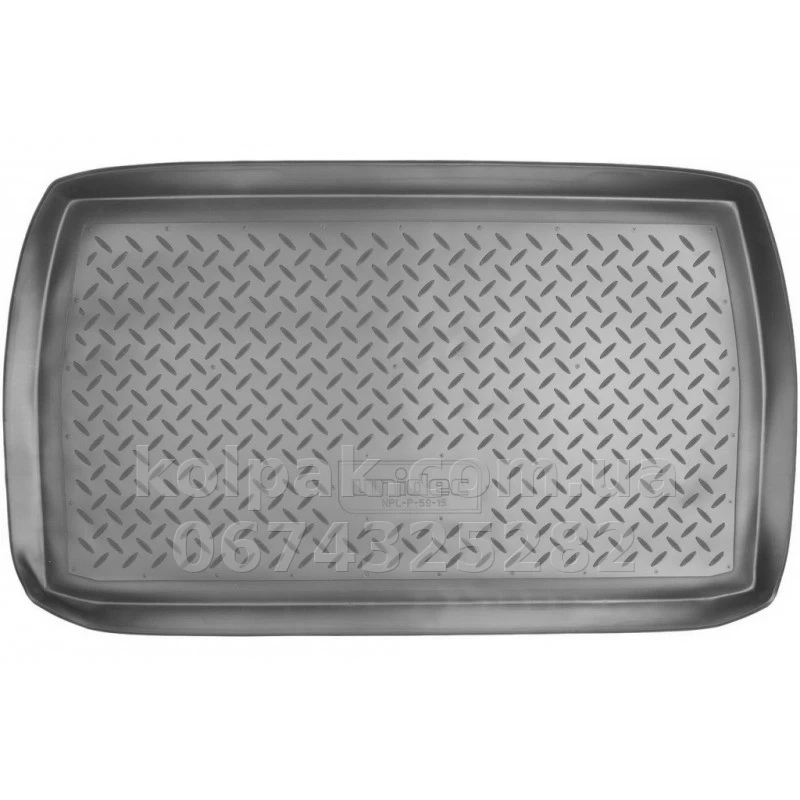 Polyurethane boot mat for Mitsubishi Grandis 2003-, Norplast NPL-P-59-15 Polyurethane boot mat for Mitsubishi Grandis 2003-, Norplast NPL-P-59-15 β photo 1