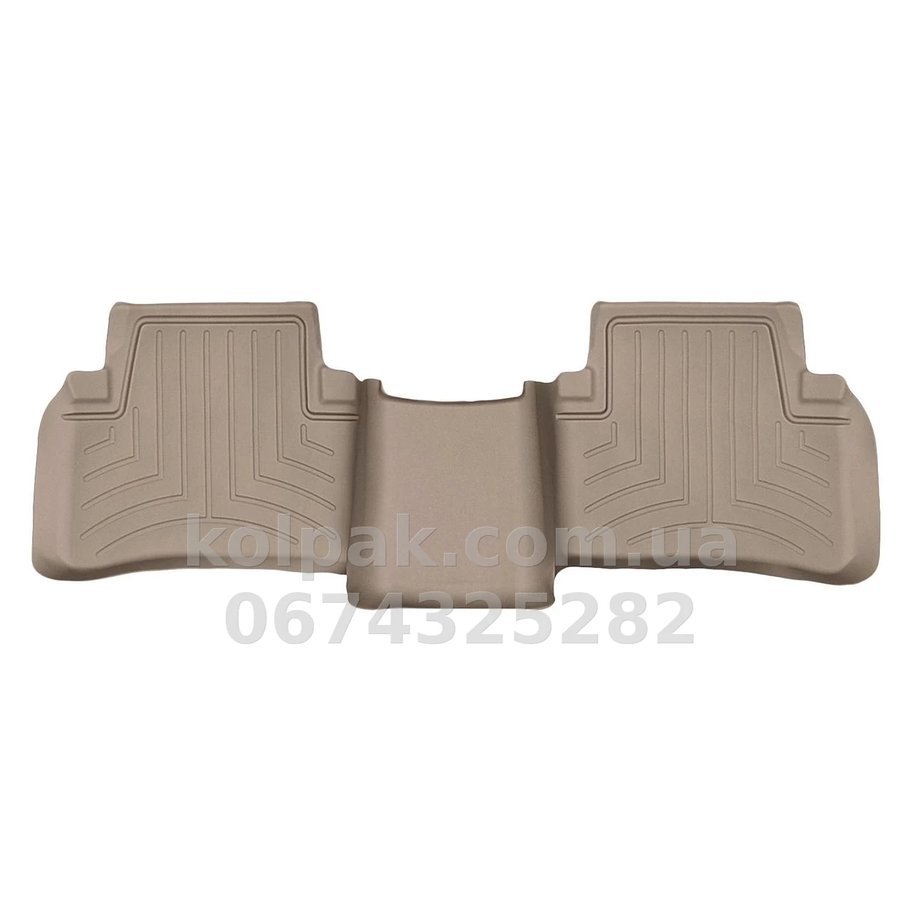 Килимки в салон Mercedes-Benz E-Class W212 2009-2016, з бортиком, задні, бежеві, Weathertech 452583 Килимки в салон Mercedes-Benz E-Class W212 2009-2016, з бортиком, задні, бежеві, Weathertech 452583 — фото 1