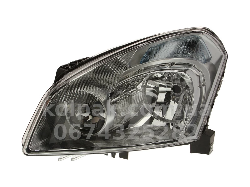 Передня фара Nissan Qashqai/Qashqai+2 (J10/JJ10) 2006-2010 H7/H7, електричне регулювання, Depo, 215-11B8L-LD-EM Передня фара Nissan Qashqai/Qashqai+2 (J10/JJ10) 2006-2010 H7/H7, електричне регулювання, Depo, 215-11B8L-LD-EM — фото 1