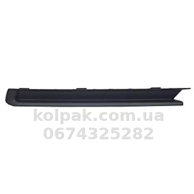 Правий молдинг переднього бампера Volkswagen Jetta 2015-2018, AVTM, 5C68072349B9, 95030732 Правий молдинг переднього бампера Volkswagen Jetta 2015-2018, AVTM, 5C68072349B9, 95030732