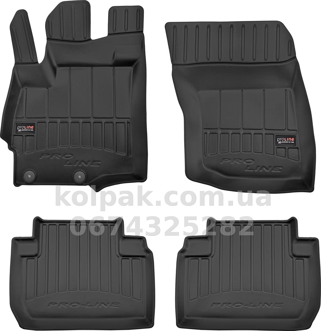 Floor mats for Mitsubishi Outlander 2012-2021, Proline 3D, Frogum, FG 3D408319 Floor mats for Mitsubishi Outlander 2012-2021, Proline 3D, Frogum, FG 3D408319 β photo 1