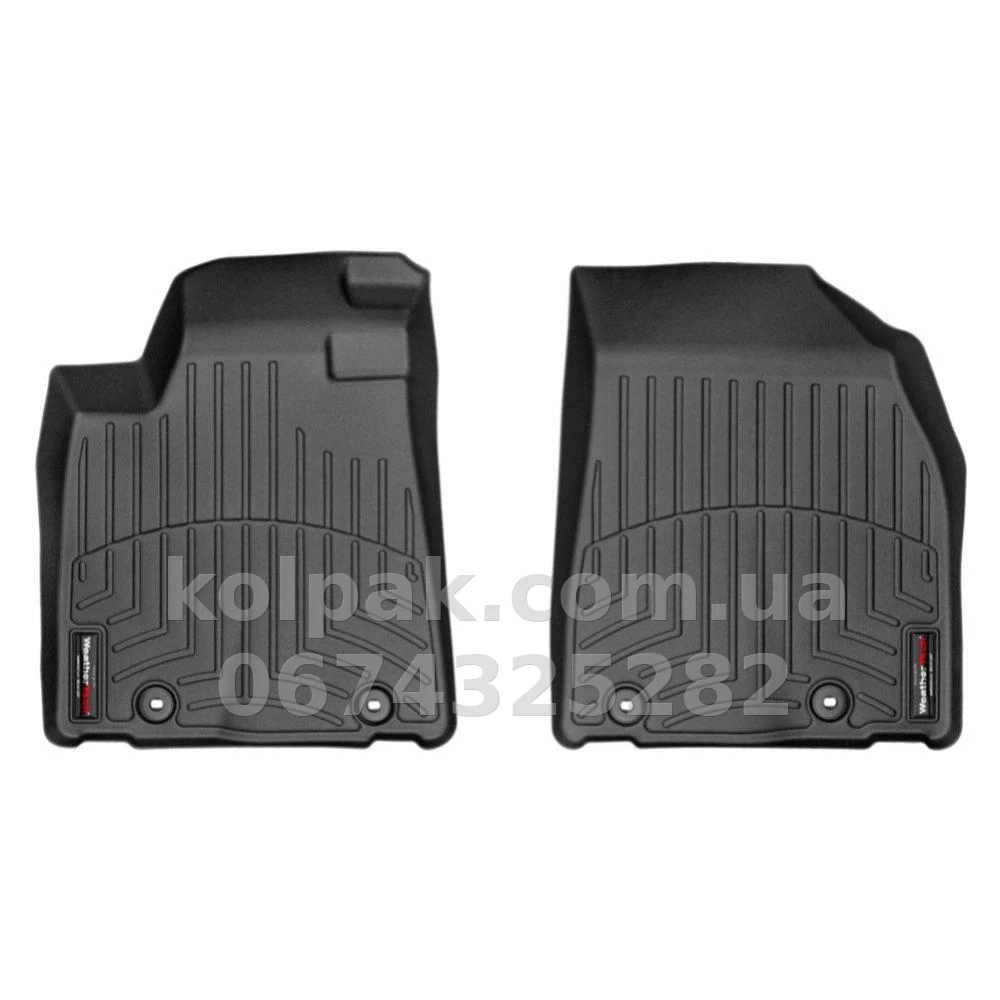 Килимки в салон Lexus RX 2013-, з бортиком, передні, чорні, Weathertech 444561 Килимки в салон Lexus RX 2013-, з бортиком, передні, чорні, Weathertech 444561 — фото 1