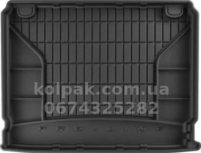 Килимок у багажник Renault Clio SW 2013-2016, нижній рівень, Pro-Line, Frogum FG TM548362