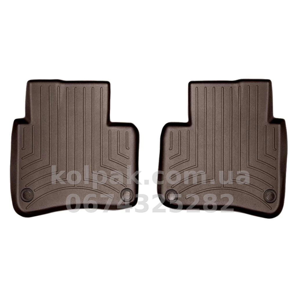 Килимки в салон Mercedes-Benz S-Class W222 2013-, з бортиком, задні, какао, Weathertech 475712 Килимки в салон Mercedes-Benz S-Class W222 2013-, з бортиком, задні, какао, Weathertech 475712 — фото 1