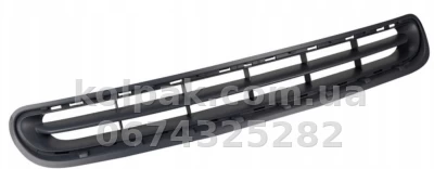 Решітка бампера Fiat 500L 2013-2017, верхня, чорна, AVTM, 735564723, 182618911