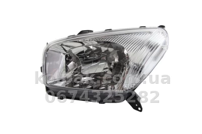 Передня ліва фара Toyota Rav4 2000-2002, H4, електричне регулювання, Depo, 212-11F4L-LD-EM