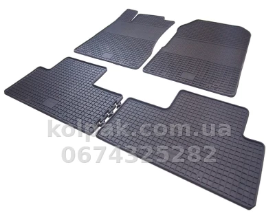 Килимки в салон Honda CR-V 2012-, 4 шт., Polytep, 67196