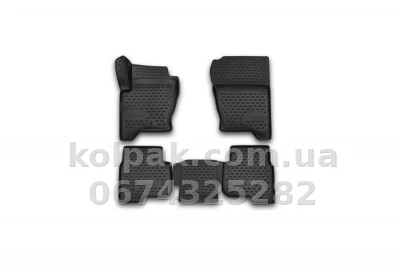 Поліуретанові килимки в салон Land Rover Discovery 4, 2014-, 4 шт., Novline, NLC.3D.28.09.210
