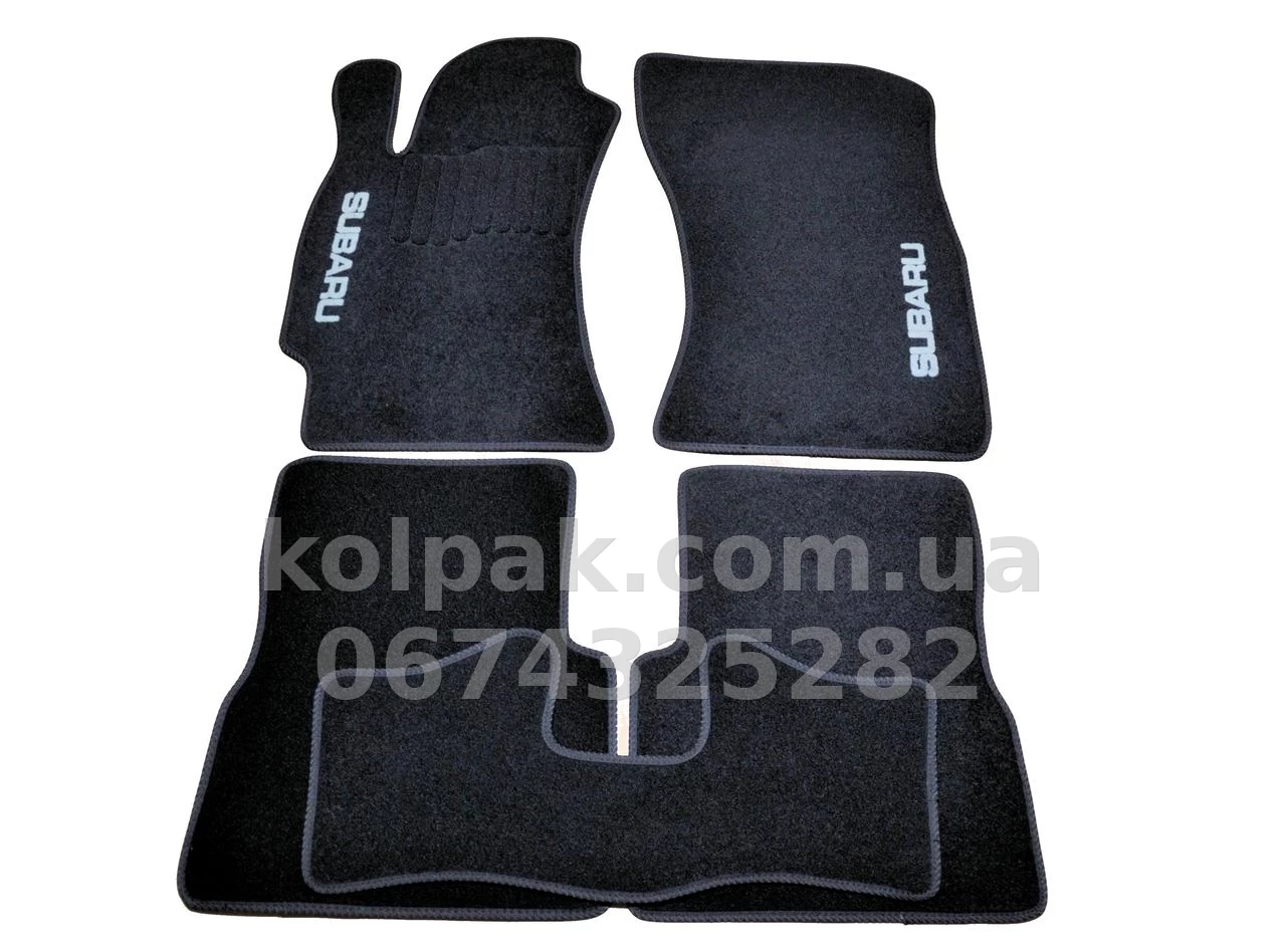 Carpet floor mats for Subaru Forester 2008-2012, black, 5 pcs, AVTM BLCCR1578 Carpet floor mats for Subaru Forester 2008-2012, black, 5 pcs, AVTM BLCCR1578 β photo 1
