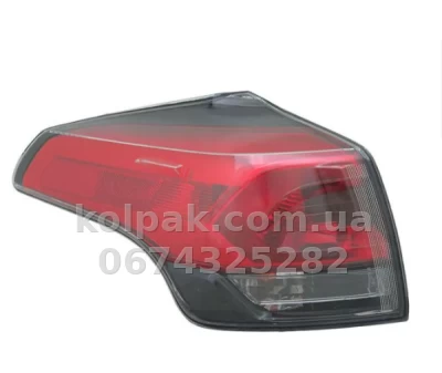 Задній лівий ліхтар Toyota RAV4 2016-2018 зовнішній без ламп TYC 11-6890-00-1N