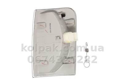 Right indicator light Volkswagen LT35 1996-2005, white + bulb, Depo, 441-1526R-AE-S — photo 2