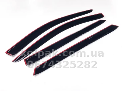 Window wind deflectors for Hyundai Tucson 2015-AVTM AMH24715 Window wind deflectors for Hyundai Tucson 2015-AVTM AMH24715 β photo 2