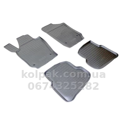 Поліуретанові килимки в салон Seat Ibiza 4 6J 2008-, Norplast, NPA10-C80-240