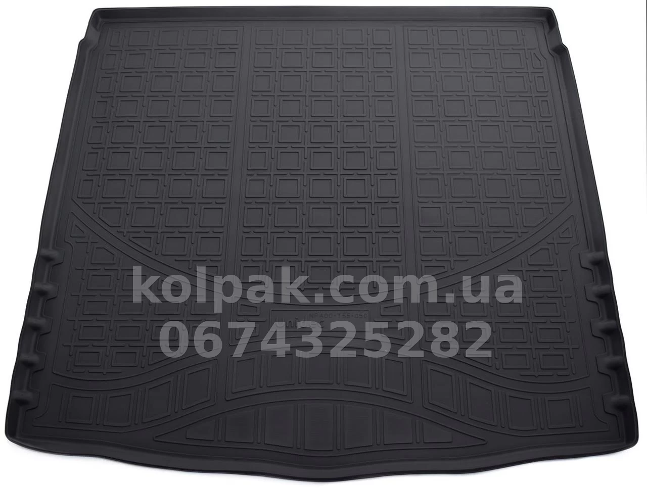Polyurethane boot mat for Mazda 3 SD 2013-, Norplast NPA00-T55-050 Polyurethane boot mat for Mazda 3 SD 2013-, Norplast NPA00-T55-050 β photo 1