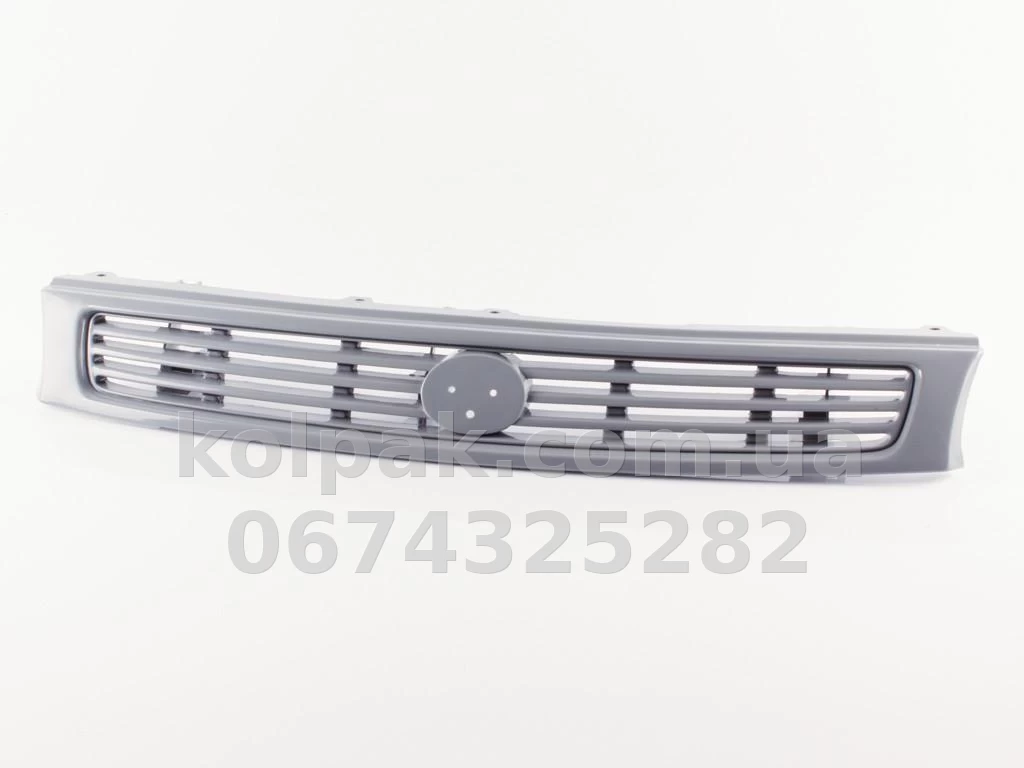 Решітка радіатора Mazda 626 (GE) 1992-1997, темно-сіра, AVTM, 183439992 Решітка радіатора Mazda 626 (GE) 1992-1997, темно-сіра, AVTM, 183439992 — фото 1