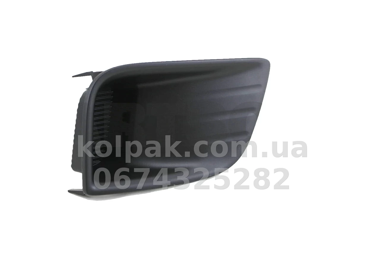 Original right bumper grille Toyota Prado 150 2009-2013, without fog light opening, 5212760080 Original right bumper grille Toyota Prado 150 2009-2013, without fog light opening, 5212760080 β photo 1
