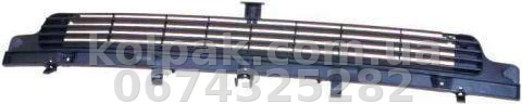 Решітка бампера Volkswagen Caravelle/Multivan T4 1996-2003, середня, нижня, AVTM, 7D085365401C, 9559 991 Решітка бампера Volkswagen Caravelle/Multivan T4 1996-2003, середня, нижня, AVTM, 7D085365401C, 9559 991 — фото 1