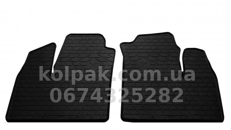 Floor mats for Fiat Doblo 2001-, 2 pcs, Stingray, 1006012 Floor mats for Fiat Doblo 2001-, 2 pcs, Stingray, 1006012 β photo 1