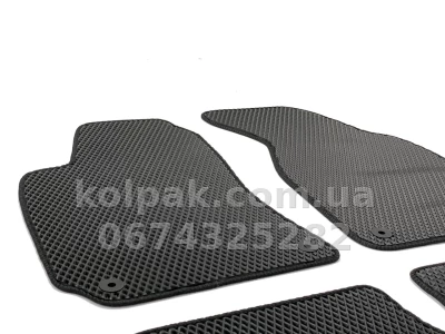 Килимки в салон Volkswagen Passat B5/B5+ 1996-2005, EVA, чорні, 5 шт., AVTM BLCEV1669 — фото 3