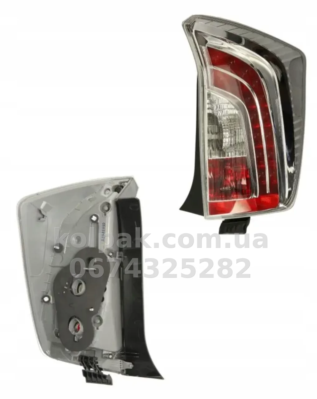 Rear right light Toyota Prius 2012-2015, without bulbs, (WY21W/W21W*2/LED*8/LED*16), Depo, 212-19X9R3LD-UE Rear right light Toyota Prius 2012-2015, without bulbs, (WY21W/W21W*2/LED*8/LED*16), Depo, 212-19X9R3LD-UE β photo 1