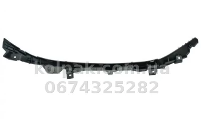 Original left front bumper mounting bracket Hyundai Elantra 2016-2018, below the headlight, 86553F2000 — photo 2