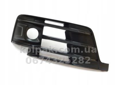 Right bumper grille Audi Q7 2015-2020 S-Line, black, without opening for adaptive cruise control 4M0807682EGXE AVTM 181220916 Right bumper grille Audi Q7 2015-2020 S-Line, black, without opening for adaptive cruise control 4M0807682EGXE AVTM 181220916 β photo 3