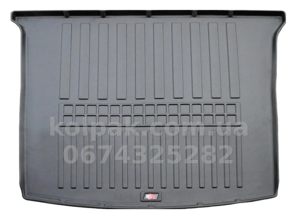 Poliuretanowa mata do bagażnika Volkswagen Caddy 3 2K 2003-2020, 3 drzwi, krótki rozstaw osi, z podwyższonymi rantami, Stingray 6024141 Poliuretanowa mata do bagażnika Volkswagen Caddy 3 2K 2003-2020, 3 drzwi, krótki rozstaw osi, z podwyższonymi rantami, Stingray 6024141 — zdjęcie 1
