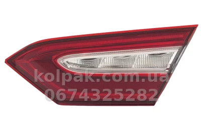 Задній правий ліхтар Toyota Camry XV70 2017-2021 SE/XSE, без ламп (LED), внутрішній, Depo, 312-1334R-AC8