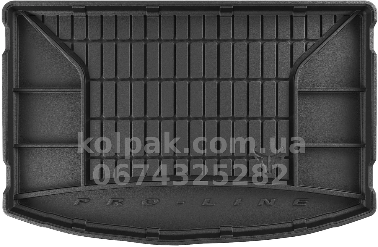 Boot mat for Kia Rio HB 2017-, not Mhev, without two-level boot floor, Pro-Line, Frogum FG TM400856 Boot mat for Kia Rio HB 2017-, not Mhev, without two-level boot floor, Pro-Line, Frogum FG TM400856 β photo 1