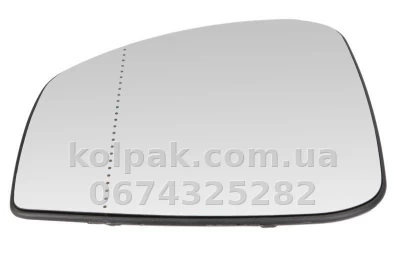 Правий вкладиш дзеркала Renault Scenic/Grand Scenic 2009-2015, асферичний, із підігрівом, AVTM, 963665922R, 186471233