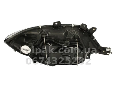 Передня ліва фара Mercedes-Benz Sprinter 2000-2002, H7+H1, Depo, 440-1131L-LD-EM — фото 2