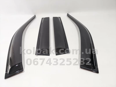 Дефлектори вікон Toyota LC 120 2003–2009 HAVOC — накладні Дефлектори вікон Toyota LC 120 2003–2009 HAVOC — накладні — фото 7