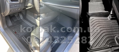 Всепогодні килимки в салон Nissan X-Trail/Rogue T33 2021–2026 HAVOC™ Maximum Coverage — фото 3