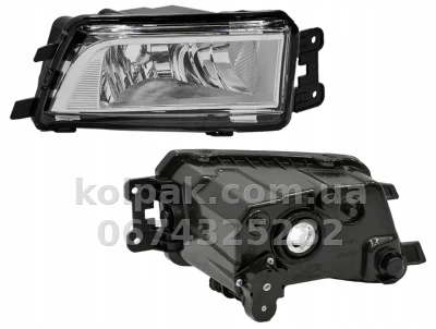 Передня права протитуманна фара Volkswagen Passat B8 2015-2019, USA, без ламп (H8), Depo, 341-2015R-AC Передня права протитуманна фара Volkswagen Passat B8 2015-2019, USA, без ламп (H8), Depo, 341-2015R-AC