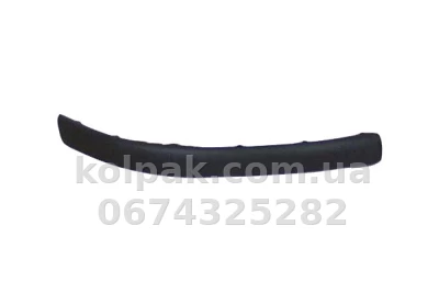 Правий молдинг переднього бампера Volkswagen Passat B5 1997-2000, AVTM, 3B0807718, 189539922 Правий молдинг переднього бампера Volkswagen Passat B5 1997-2000, AVTM, 3B0807718, 189539922