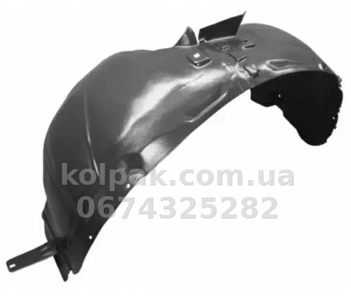 Front left wheel arch liner Opel Astra J 2009-2012 1101048 AVTM 445053385 Front left wheel arch liner Opel Astra J 2009-2012 1101048 AVTM 445053385 β photo 1