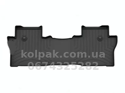 Килимки в салон Honda Pilot/Passport 2016- другий ряд, чорні Weathertech 448392IM